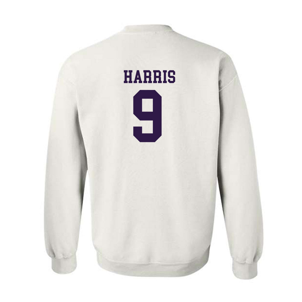 Kansas State - NCAA Football : Jay Harris - Classic Shersey Crewneck Sweatshirt-1
