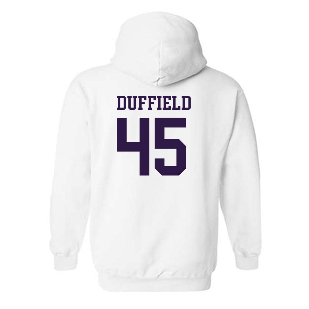 Kansas State - NCAA Football : Jaxson Duffield - Classic Shersey Hooded Sweatshirt-1