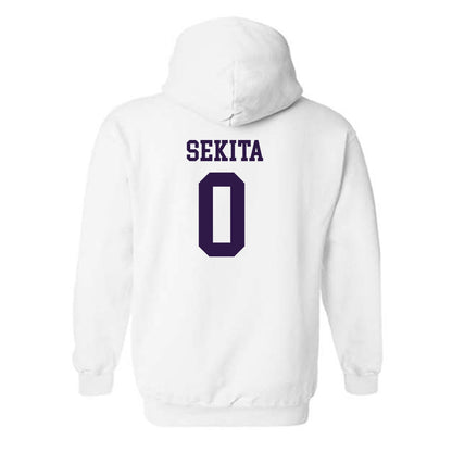 Kansas State - NCAA Women's Volleyball : Fuka Sekita - Classic Shersey Hooded Sweatshirt-1