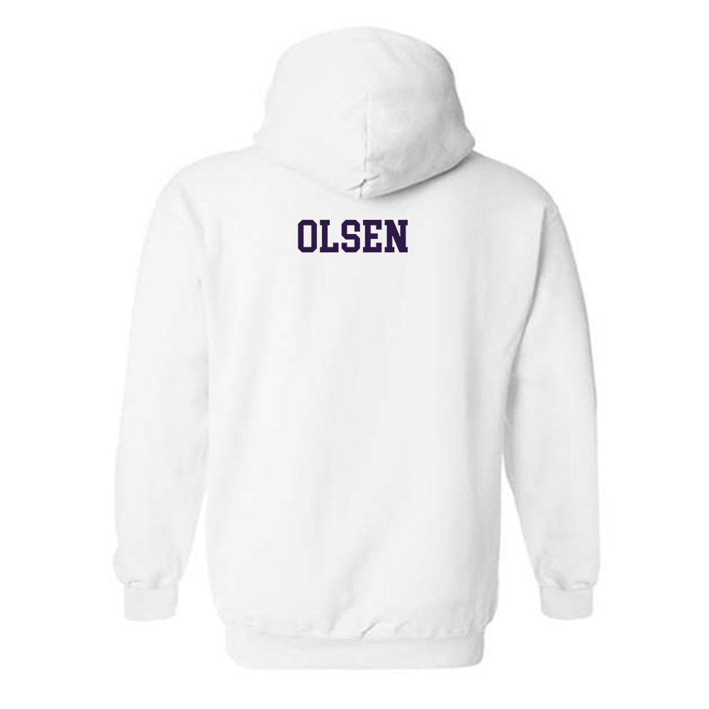 Kansas State - NCAA Men's Cross Country : Brock Olsen - Classic Shersey Hooded Sweatshirt-1