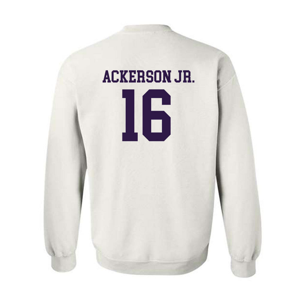 Kansas State - NCAA Football : Dj Ackerson Jr. - Classic Shersey Crewneck Sweatshirt-1