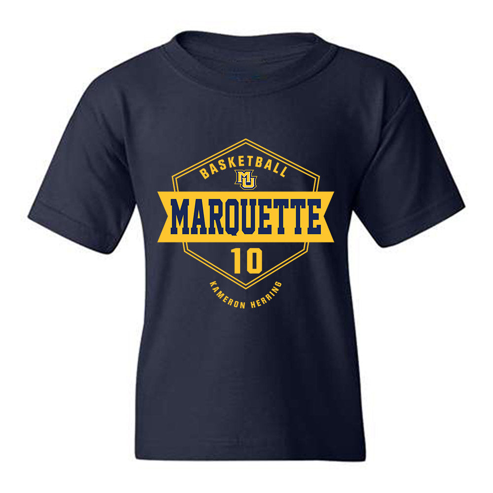 Marquette - NCAA Women's Basketball : Kameron Herring - Fashion Shersey Youth T-Shirt-0