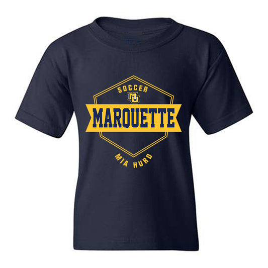 Marquette - NCAA Women's Soccer : Mia Hurd - Fashion Shersey Youth T-Shirt-0
