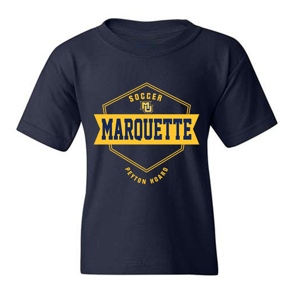 Marquette - NCAA Men's Soccer : Peyton Hoard - Fashion Shersey Youth T-Shirt-0