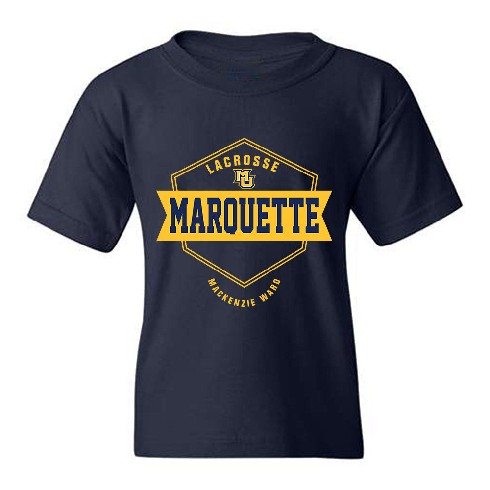 Marquette - NCAA Women's Lacrosse : Mackenzie Ward - Fashion Shersey Youth T-Shirt-0