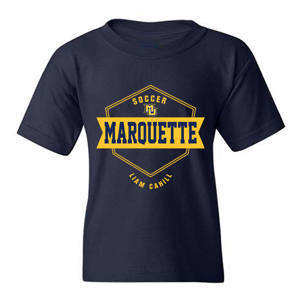 Marquette - NCAA Men's Soccer : Liam Cahill - Fashion Shersey Youth T-Shirt-0