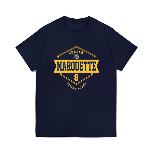 Marquette - NCAA Men's Soccer : Peyton Hoard - Fashion Shersey Heavy Cotton™ T-Shirt-0