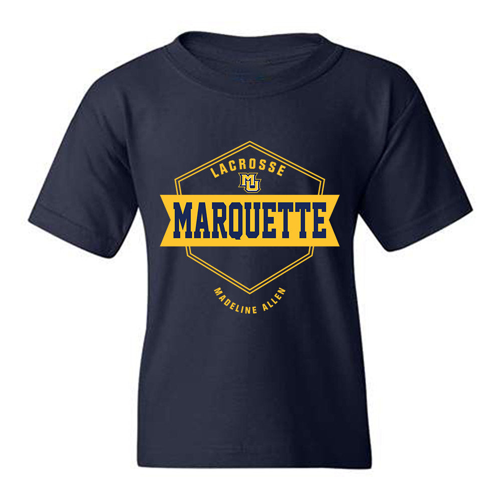 Marquette - NCAA Women's Lacrosse : Madeline Allen - Fashion Shersey Youth T-Shirt-0