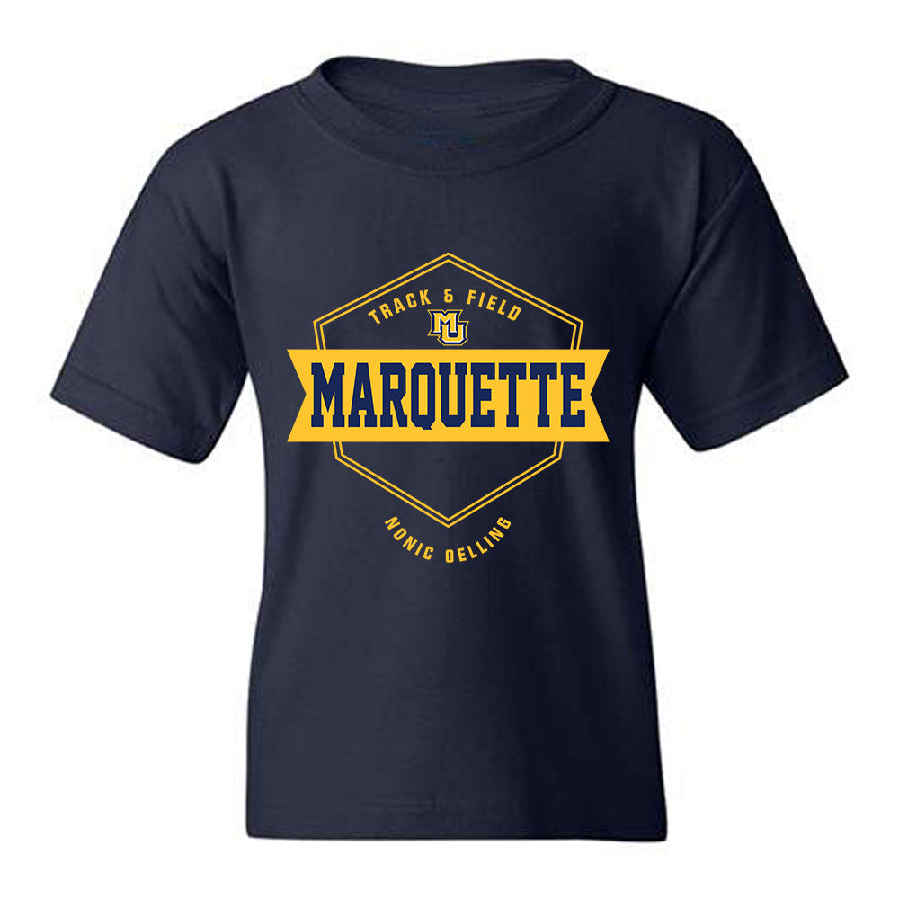Marquette - NCAA Women's Track & Field : Nonic Oelling - Fashion Shersey Youth T-Shirt-0
