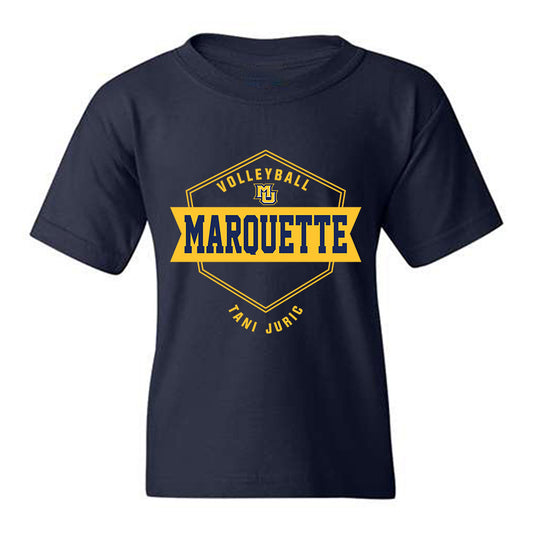 Marquette - NCAA Women's Volleyball : Tani Juric - Fashion Shersey Youth T-Shirt-0