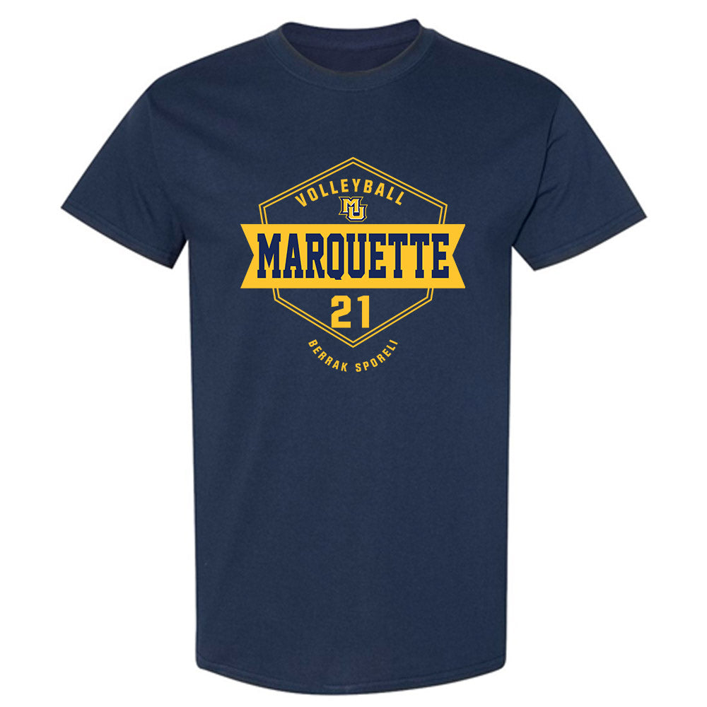 Marquette - NCAA Women's Volleyball : Berrak Sporeli - Fashion Shersey T-Shirt-0