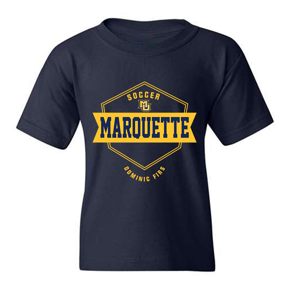 Marquette - NCAA Men's Soccer : Dominic Firs - Fashion Shersey Youth T-Shirt-0