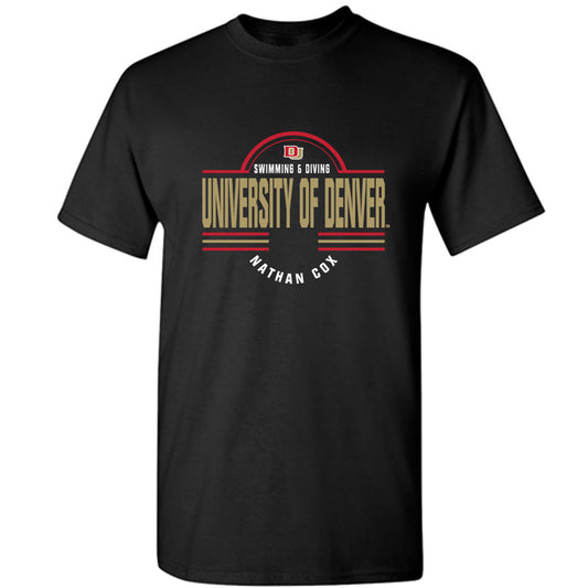 DU - NCAA Men's Swimming & Diving : Nathan Cox - Classic Fashion Shersey T-Shirt-0