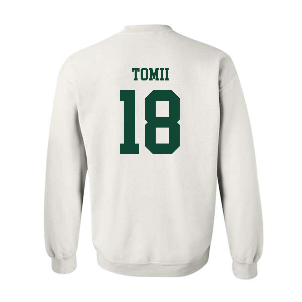 Hawaii - NCAA Baseball : Tsubasa Tomii - Classic Shersey Crewneck Sweatshirt-1