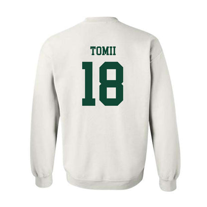 Hawaii - NCAA Baseball : Tsubasa Tomii - Classic Shersey Crewneck Sweatshirt-1