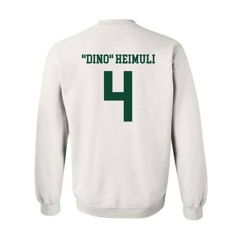 Hawaii - NCAA Football : Jarvis "Dino" Heimuli - Classic Shersey Crewneck Sweatshirt-1