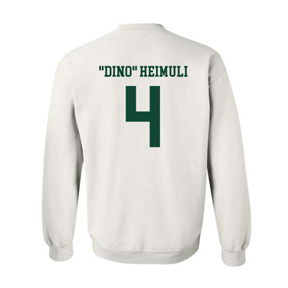 Hawaii - NCAA Football : Jarvis "Dino" Heimuli - Classic Shersey Crewneck Sweatshirt-1