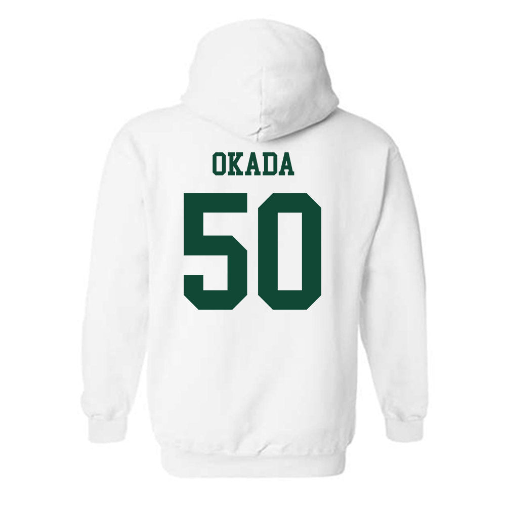 Hawaii - NCAA Baseball : Caleb Okada - Classic Shersey Hooded Sweatshirt-1