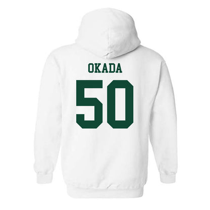 Hawaii - NCAA Baseball : Caleb Okada - Classic Shersey Hooded Sweatshirt-1