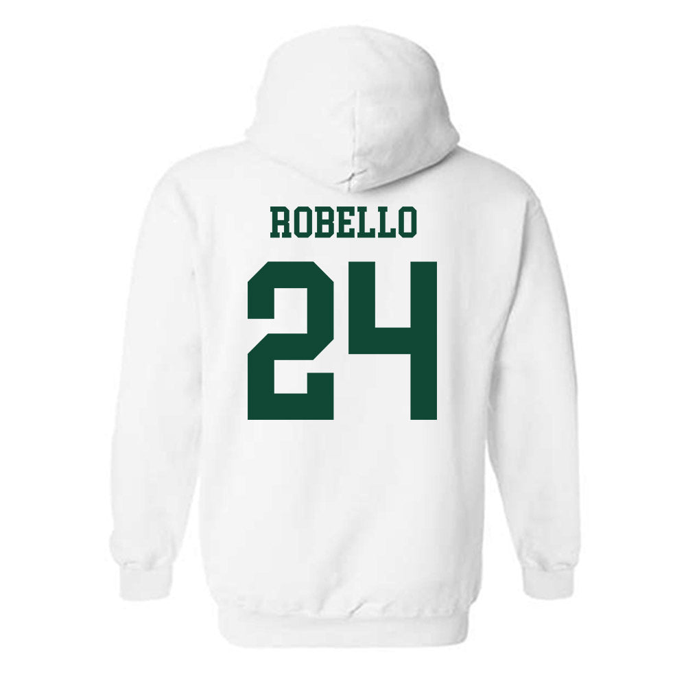 Hawaii - NCAA Baseball : Hekili Robello - Classic Shersey Hooded Sweatshirt-1