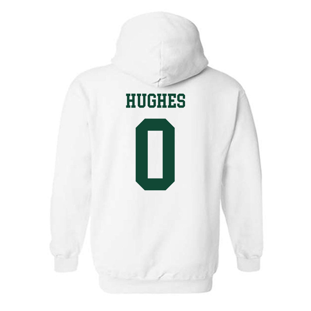 Hawaii - NCAA Football : Jeremiah Hughes - Classic Shersey Hooded Sweatshirt-1