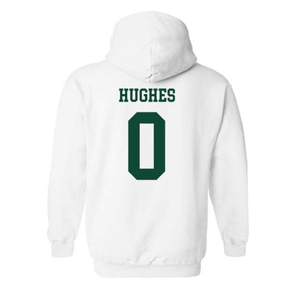 Hawaii - NCAA Football : Jeremiah Hughes - Classic Shersey Hooded Sweatshirt-1