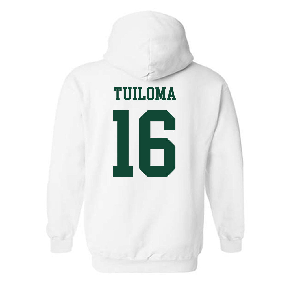 Hawaii - NCAA Softball : Kayara Tuiloma - Classic Shersey Hooded Sweatshirt-1