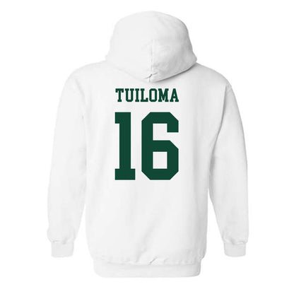 Hawaii - NCAA Softball : Kayara Tuiloma - Classic Shersey Hooded Sweatshirt-1