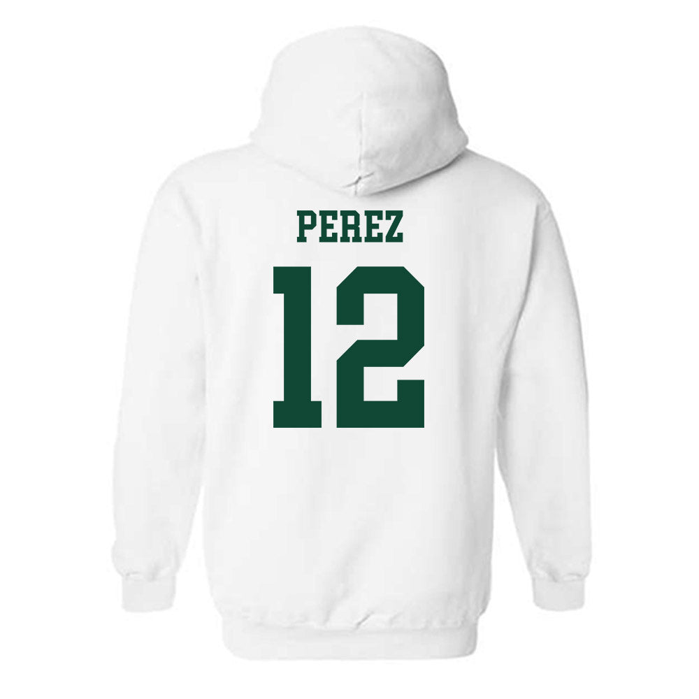 Hawaii - NCAA Women's Basketball : Imani Perez - Classic Shersey Hooded Sweatshirt-1