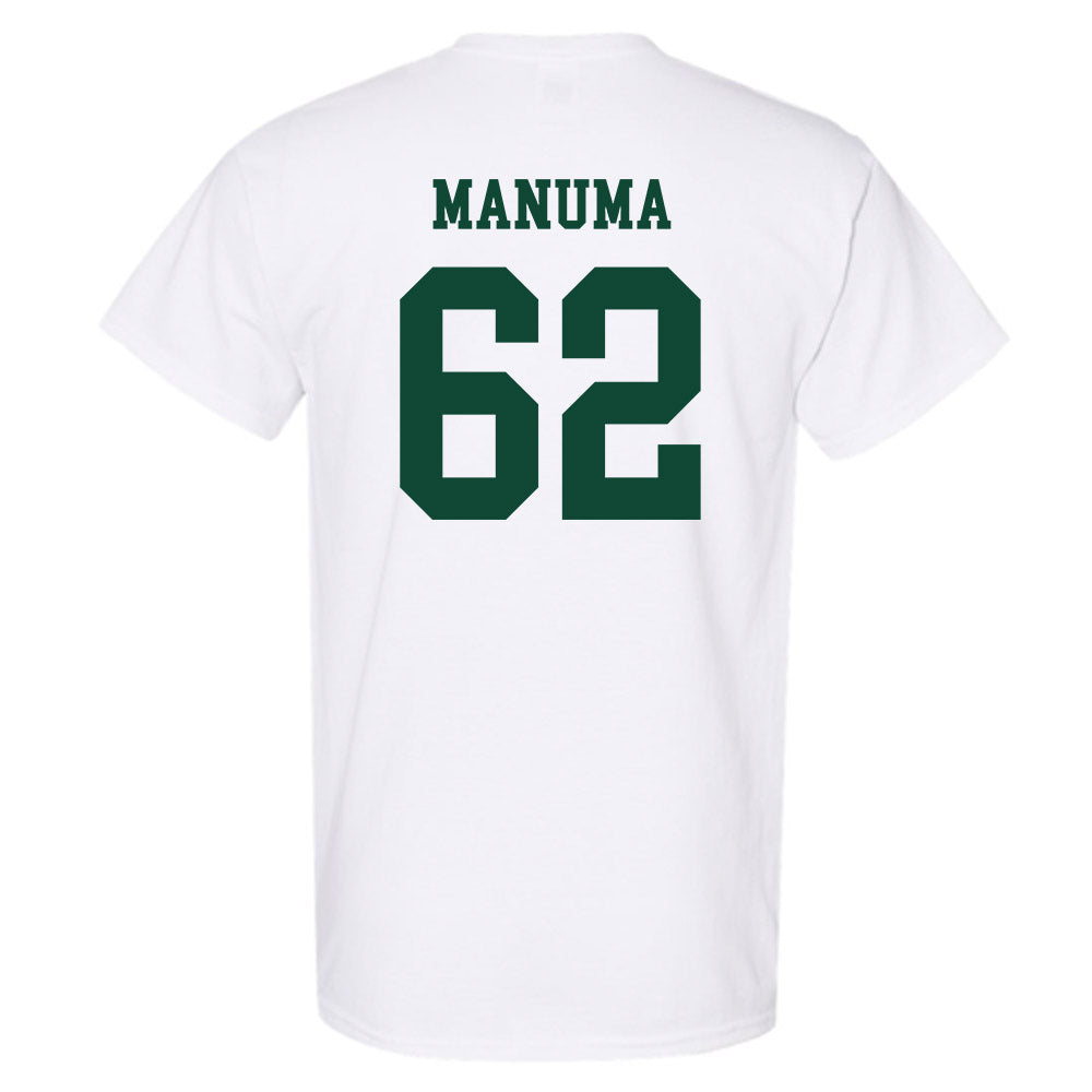 Hawaii - NCAA Football : Lautaimi Manuma - Classic Shersey T-Shirt-1