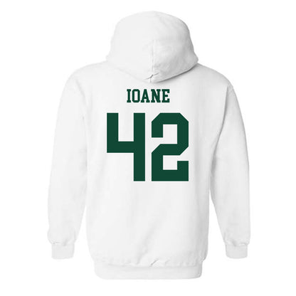 Hawaii - NCAA Football : Matteus Ioane - Classic Shersey Hooded Sweatshirt-1