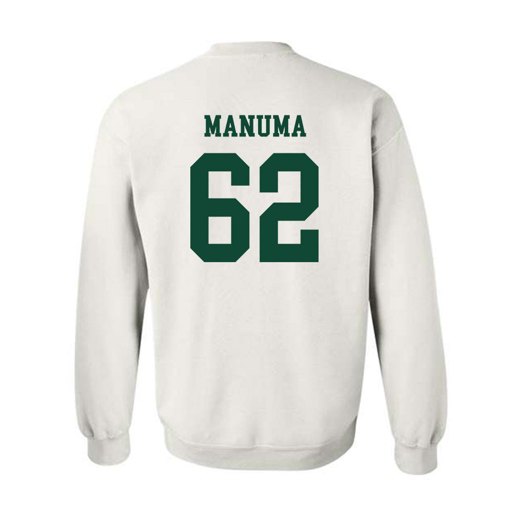 Hawaii - NCAA Football : Lautaimi Manuma - Classic Shersey Crewneck Sweatshirt-1