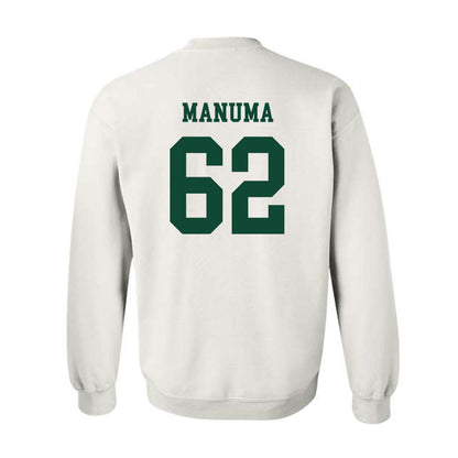 Hawaii - NCAA Football : Lautaimi Manuma - Classic Shersey Crewneck Sweatshirt-1