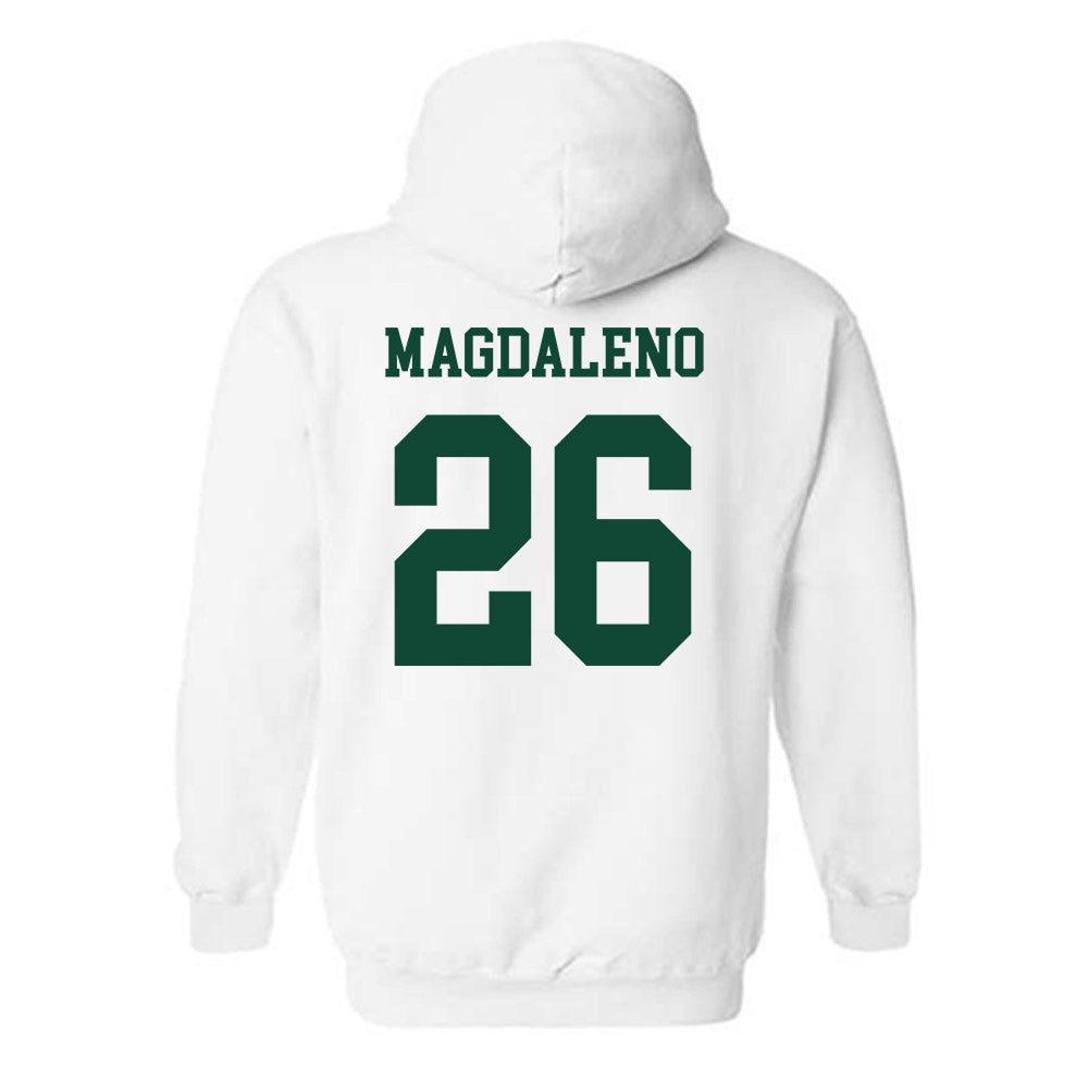 Hawaii - NCAA Baseball : Isaiah Magdaleno - Classic Shersey Hooded Sweatshirt-1