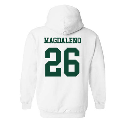 Hawaii - NCAA Baseball : Isaiah Magdaleno - Classic Shersey Hooded Sweatshirt-1