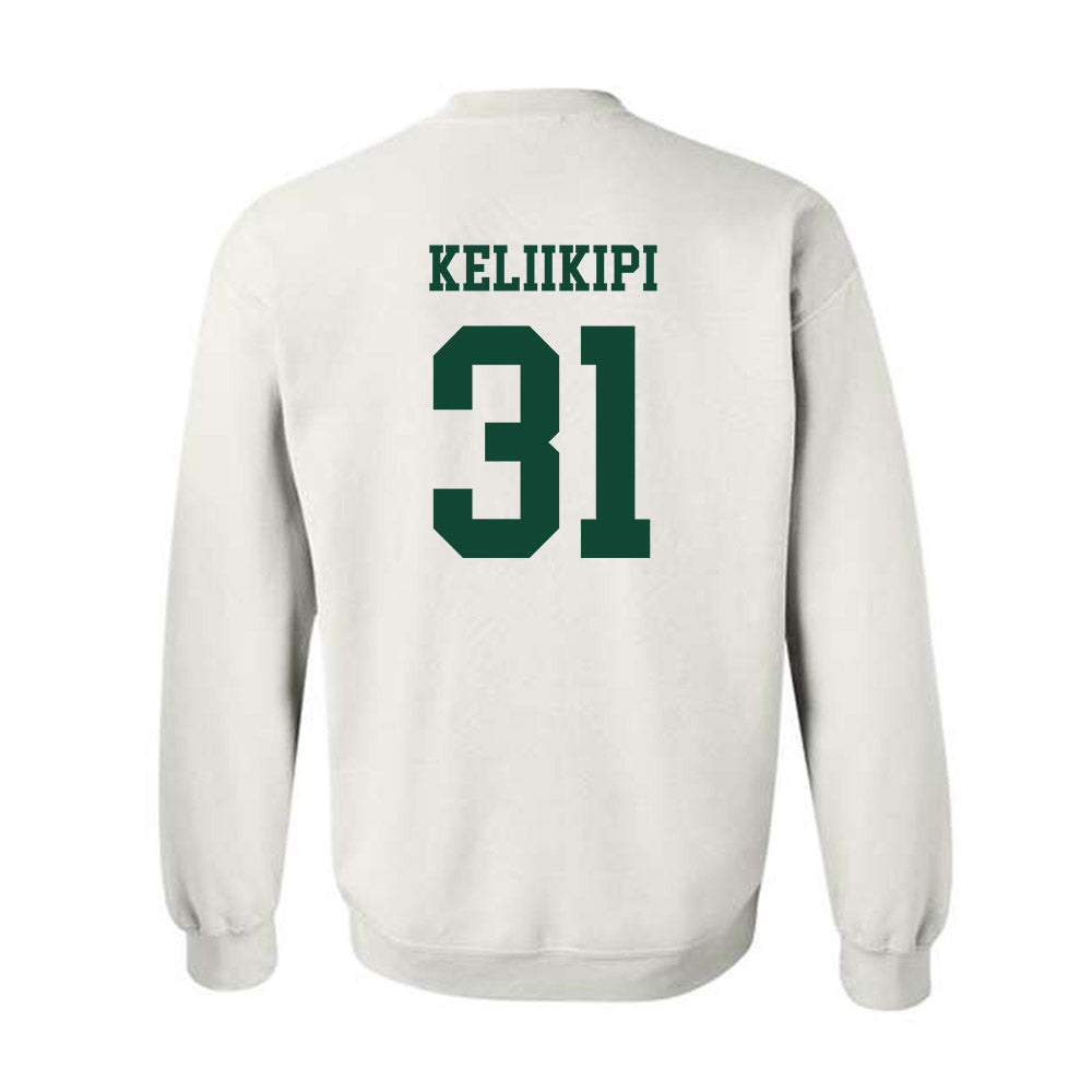 Hawaii - NCAA Football : Tryton Keliikipi - Classic Shersey Crewneck Sweatshirt-1
