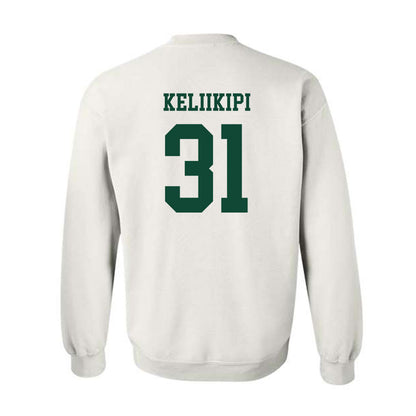 Hawaii - NCAA Football : Tryton Keliikipi - Classic Shersey Crewneck Sweatshirt-1