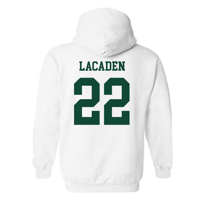 Hawaii - NCAA Football : Titan Lacaden - Classic Shersey Hooded Sweatshirt-1