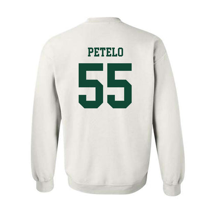 Hawaii - NCAA Football : Zoram Petelo - Classic Shersey Crewneck Sweatshirt-1