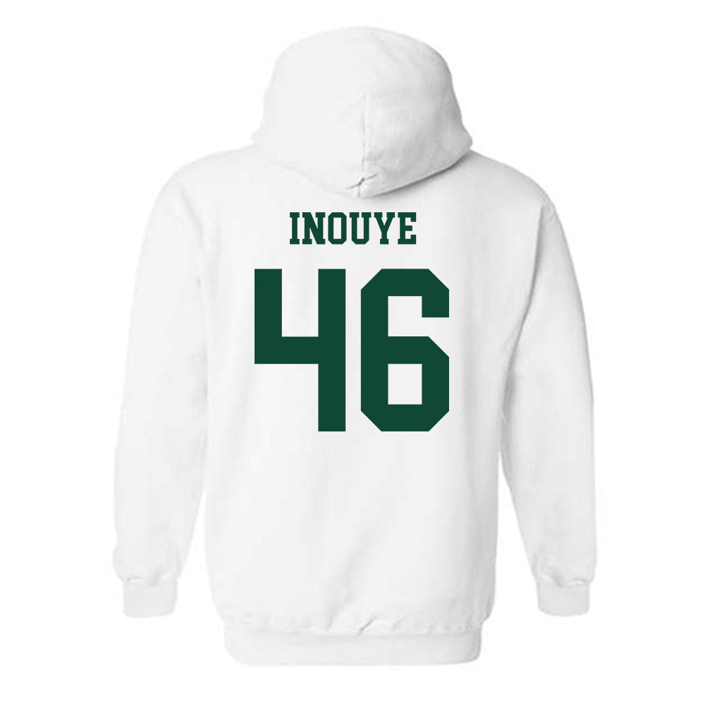 Hawaii - NCAA Baseball : Ryan Inouye - Classic Shersey Hooded Sweatshirt-1