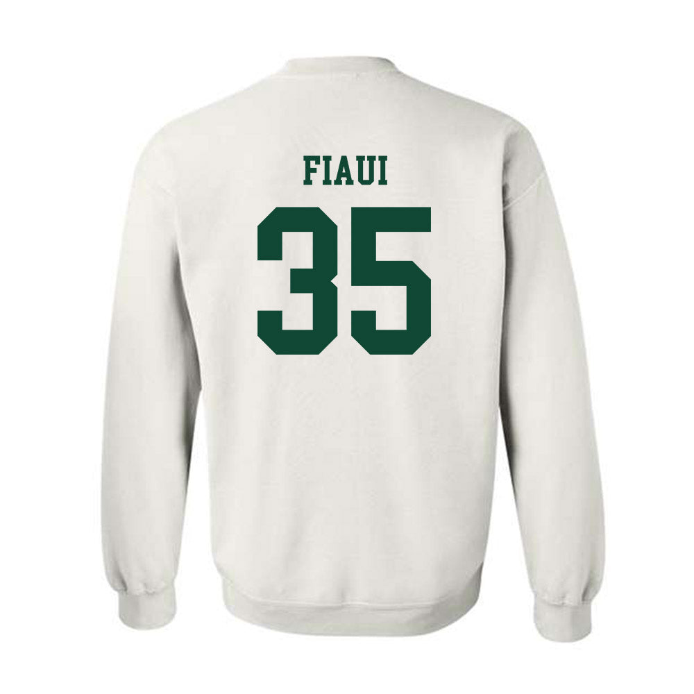 Hawaii - NCAA Football : Junior Fiaui - Classic Shersey Crewneck Sweatshirt-1