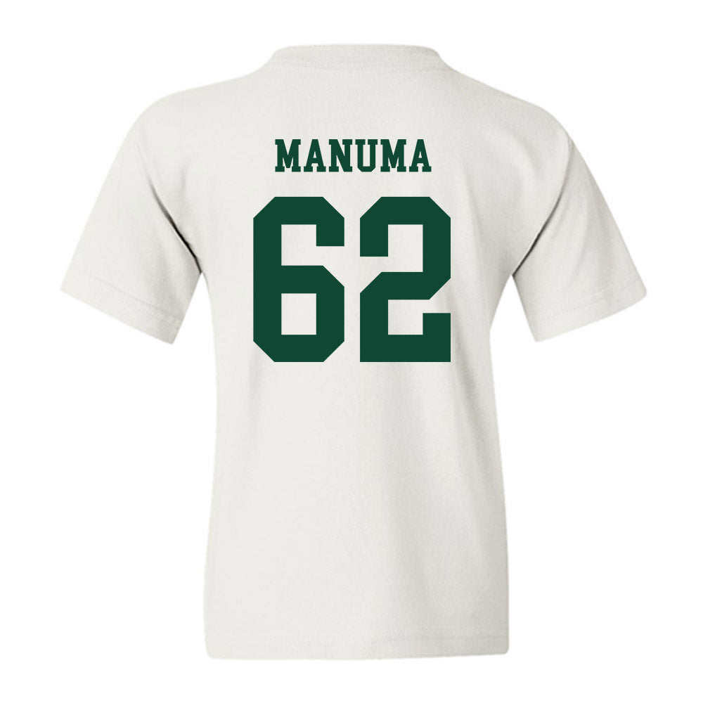 Hawaii - NCAA Football : Lautaimi Manuma - Classic Shersey Youth T-Shirt-1
