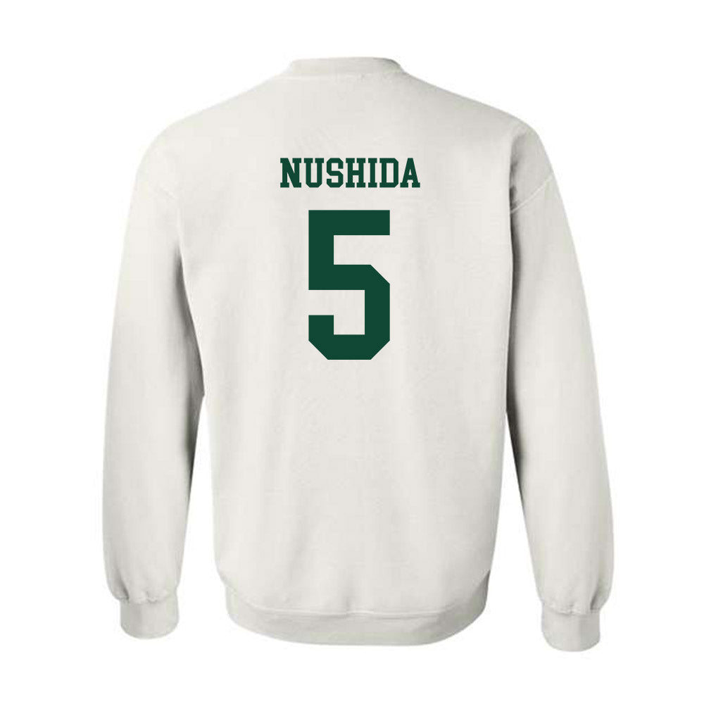 Hawaii - NCAA Baseball : Draven Nushida - Classic Shersey Crewneck Sweatshirt-1