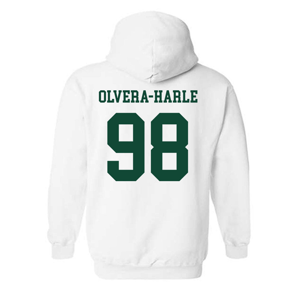 Hawaii - NCAA Football : Sean Olvera-Harle - Classic Shersey Hooded Sweatshirt-1