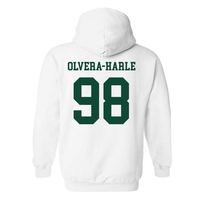 Hawaii - NCAA Football : Sean Olvera-Harle - Classic Shersey Hooded Sweatshirt-1
