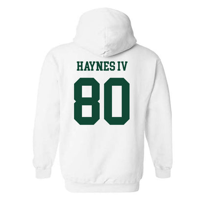 Hawaii - NCAA Football : Robert Haynes IV - Classic Shersey Hooded Sweatshirt-1