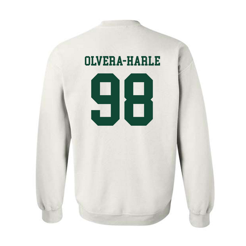 Hawaii - NCAA Football : Sean Olvera-Harle - Classic Shersey Crewneck Sweatshirt-1