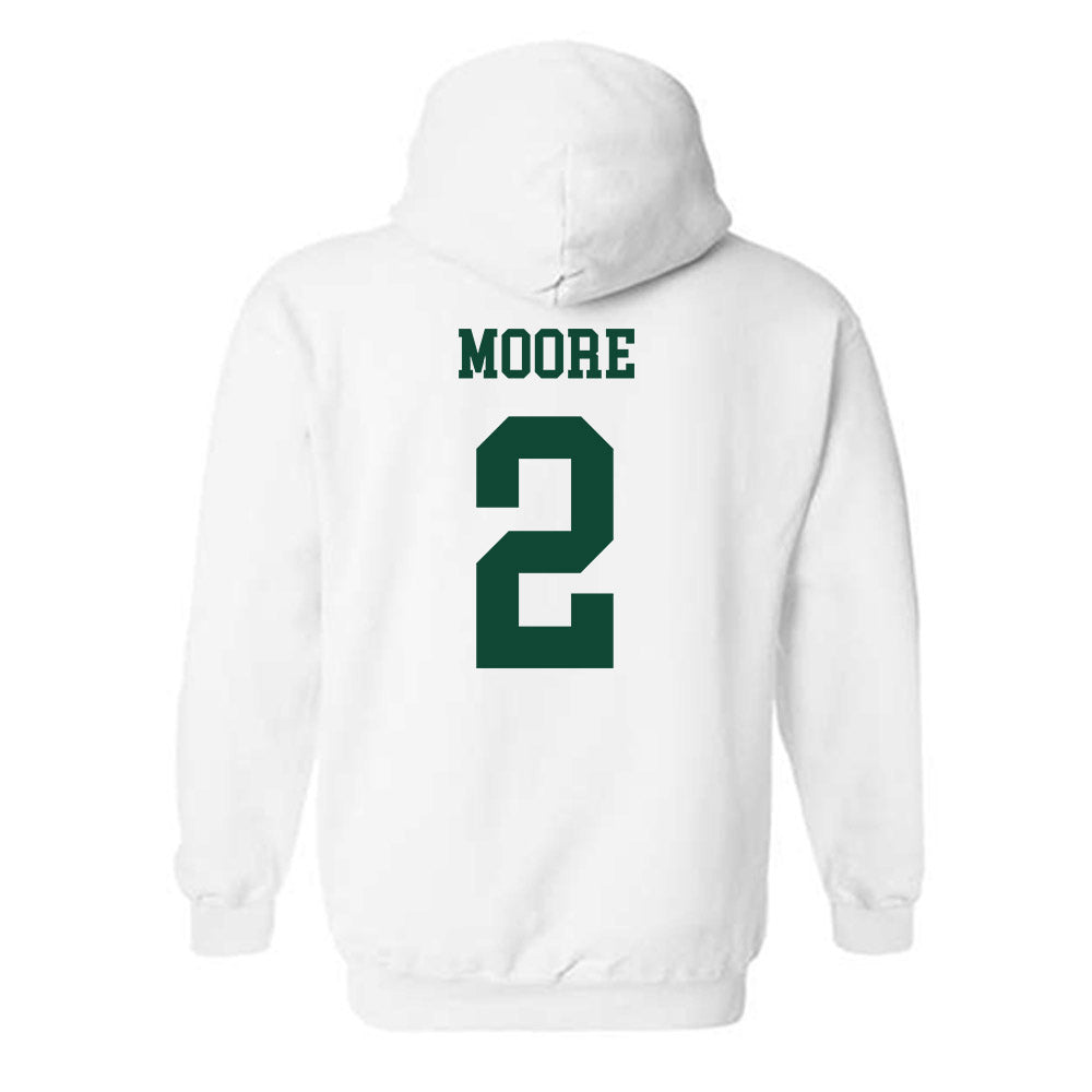 Hawaii - NCAA Football : Kona Moore - Classic Shersey Hooded Sweatshirt-1