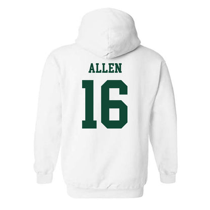 Hawaii - NCAA Football : Zion Allen - Classic Shersey Hooded Sweatshirt-1