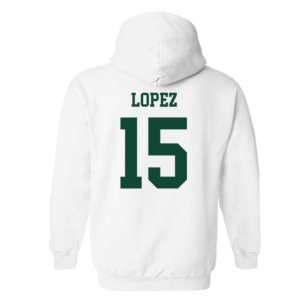 Hawaii - NCAA Women's Volleyball : Leilani Lopez - Classic Shersey Hooded Sweatshirt-1